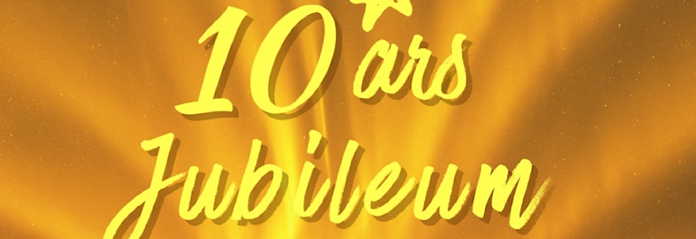 10 ÅRS JUBILEUM